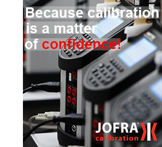 JOFRA - Because calibration is a matter of confidence!